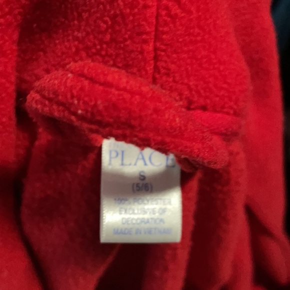 the children's place red leopard robe size 5-6 - Picture 5 of 5